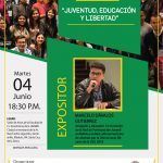 IPL y becario de la UDL realizan charla "Juventud, Educación y Libertad"