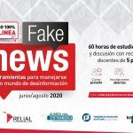 Curso en línea "Fake news: Herramienta para manejarse en un mundo de desinformación".